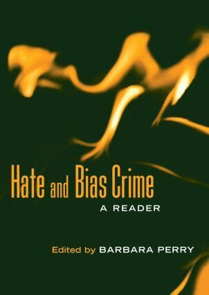 Barbara Perry - Hate and Bias Crime, Inbunden