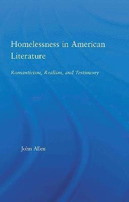 bokomslag Homelessness in American Literature