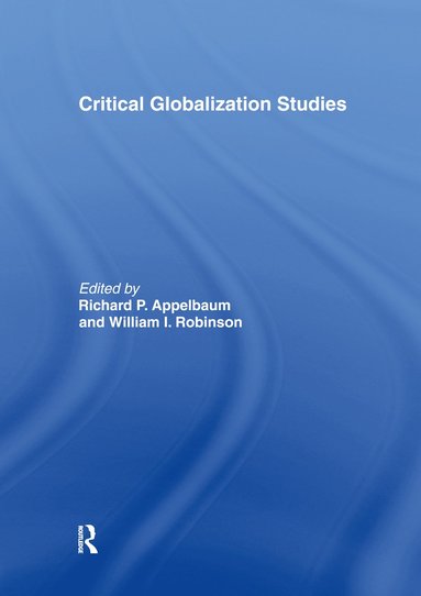 bokomslag Critical Globalization Studies