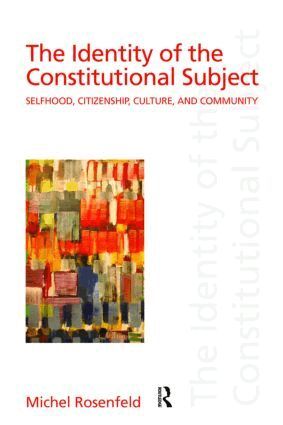 Michel Rosenfeld - Identity of the Constitutional Subject, Häftad