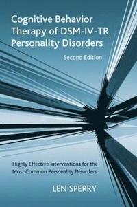 bokomslag Cognitive Behavior Therapy of DSM-IV-TR Personality Disorders