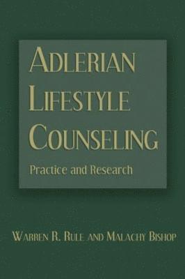 Adlerian Lifestyle Counseling 1