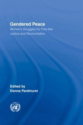 Donna Pankhurst - Gendered Peace, Inbunden