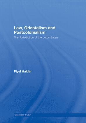 bokomslag Law, Orientalism and Postcolonialism