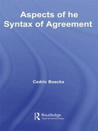 bokomslag Aspects of the Syntax of Agreement