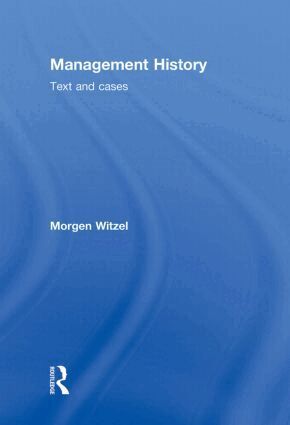 Morgen Witzel - Management History, Inbunden