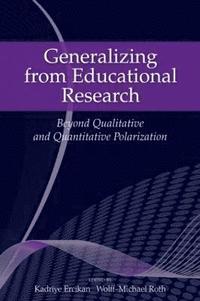bokomslag Generalizing from Educational Research