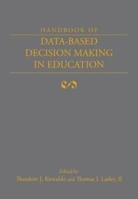 bokomslag Handbook of Data-Based Decision Making in Education