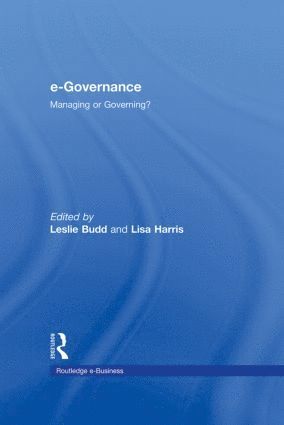 bokomslag e-Governance