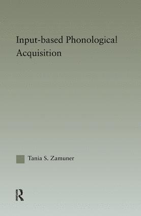 bokomslag Input-based Phonological Acquisition