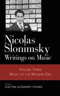 bokomslag Nicolas Slonimsky: Writings on Music