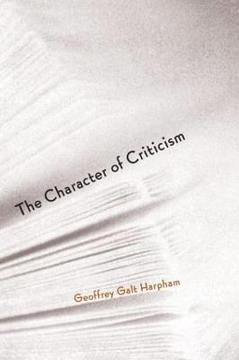 The Character of Criticism 1