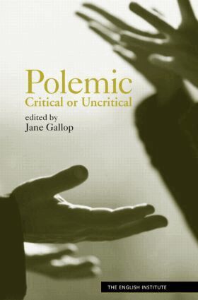 Jane Gallop - Polemic, Häftad