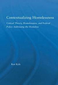 bokomslag Contextualizing Homelessness