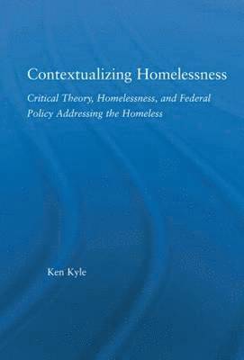 bokomslag Contextualizing Homelessness