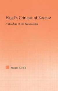 bokomslag Hegel's Critique of Essence