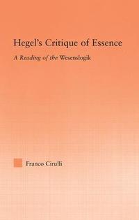 bokomslag Hegel's Critique of Essence