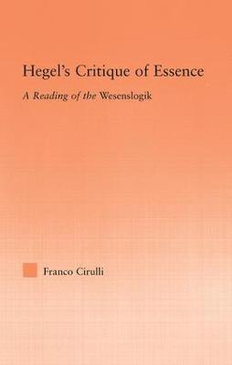 Hegel's Critique of Essence 1