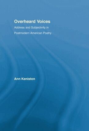 Ann Keniston - Overheard Voices, Inbunden