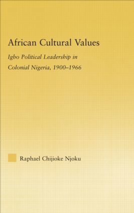 bokomslag African Cultural Values