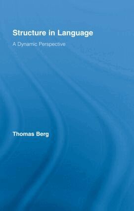 Thomas Berg - Structure in Language, Inbunden