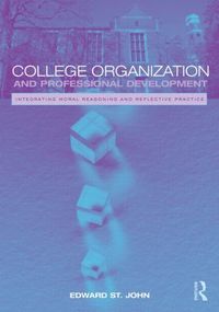 bokomslag College Organization and Professional Development