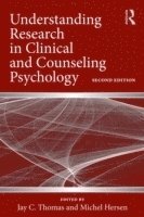 bokomslag Understanding Research in Clinical and Counseling Psychology