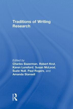 Traditions of Writing Research 1