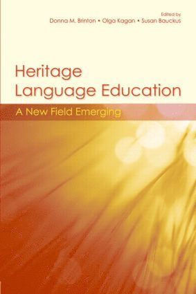 bokomslag Heritage Language Education