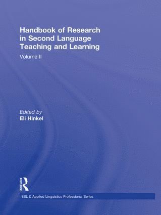 bokomslag Handbook of Research in Second Language Teaching and Learning