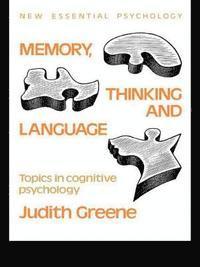 bokomslag Memory, Thinking And Language