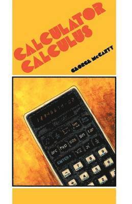 G. McCarty, G. Mccarty - Calculator Calculus, Häftad