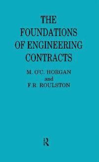 bokomslag The Foundations of Engineering Contracts