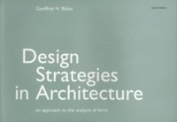 bokomslag Design Strategies in Architecture