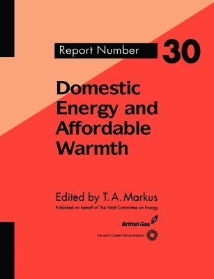 Domestic Energy and Affordable Warmth 1