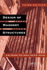 bokomslag Design of Masonry Structures