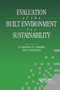 bokomslag Evaluation of the Built Environment for Sustainability
