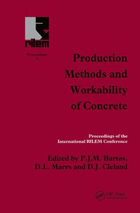 bokomslag Production Methods and Workability of Concrete