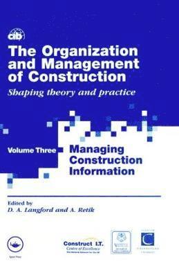 The Organization and Management of Construction 1