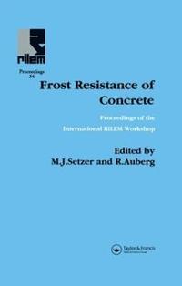 bokomslag Frost Resistance of Concrete