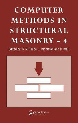 bokomslag Computer Methods in Structural Masonry - 4