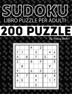 Sudoku - Libro di puzzle per adulti – Deeasy Books – Pocket