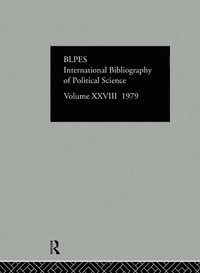 bokomslag IBSS: Political Science: 1979 Volume 28