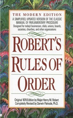 bokomslag Robert's Rules of Order