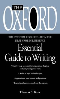 bokomslag The Oxford Essential Guide to Writing