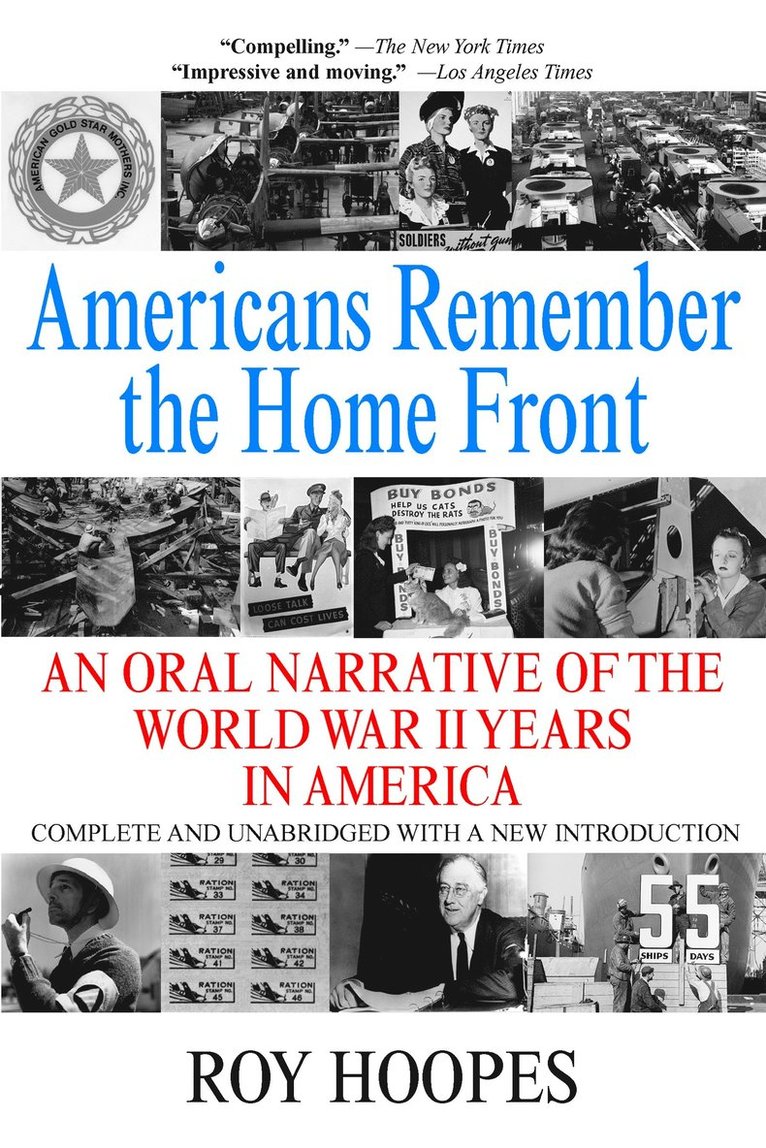 Roy Hoopes - Americans Remember the Homefront, Häftad