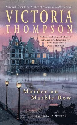 bokomslag Murder on Marble Row: A Gaslight Mystery