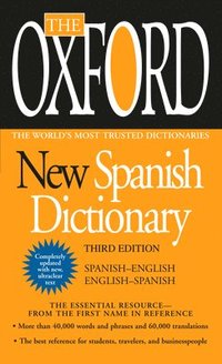 bokomslag The Oxford New Spanish Dictionary: Spanish-English/English-Spanish; Espanol-Ingles/Ingles-Espanol