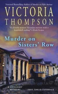 bokomslag Murder on Sisters' Row: A Gaslight Mystery
