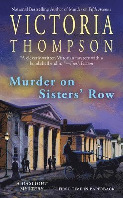 bokomslag Murder on Sisters' Row: A Gaslight Mystery